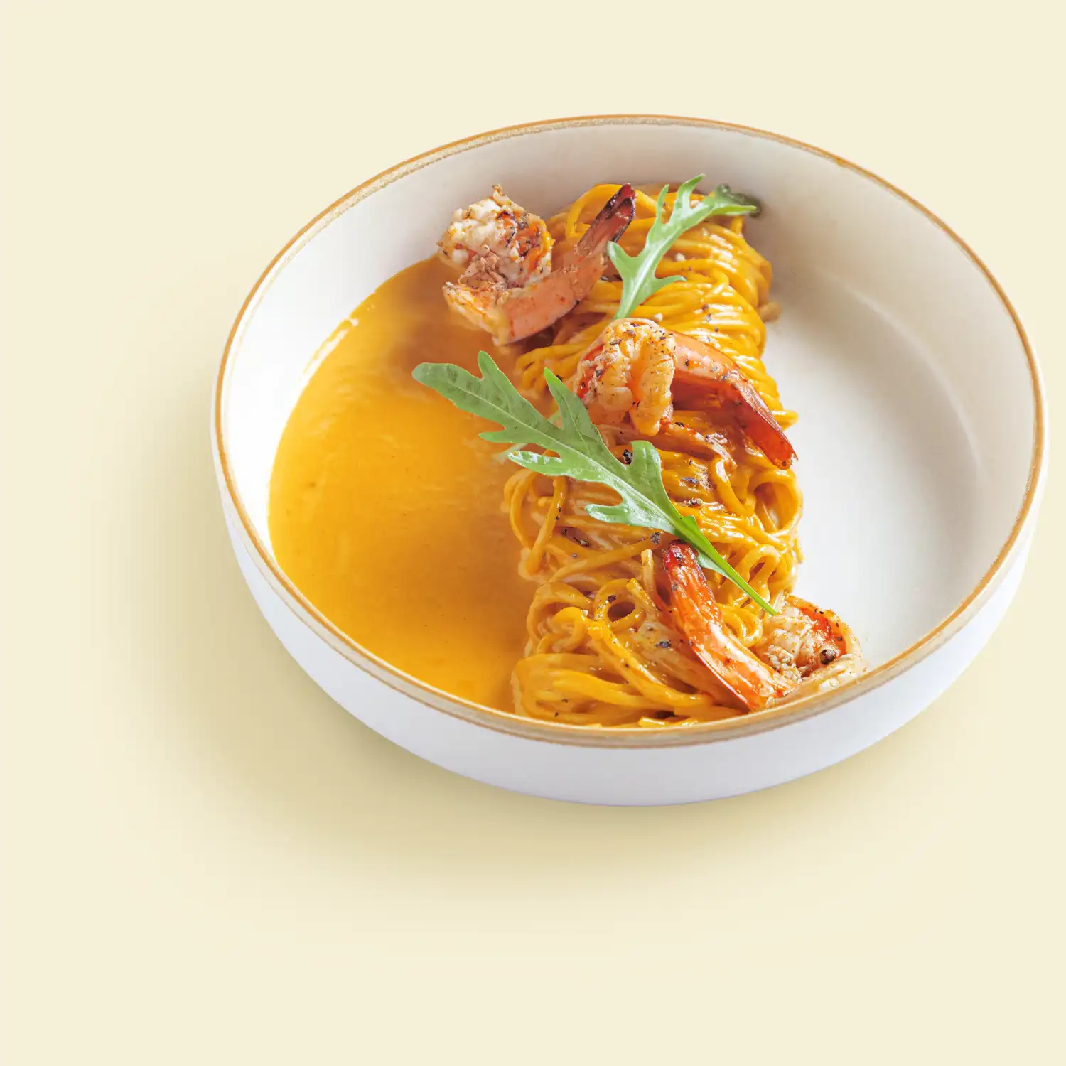 Mì Ý súp gạch tôm No Nê bistro Quy Nhơn